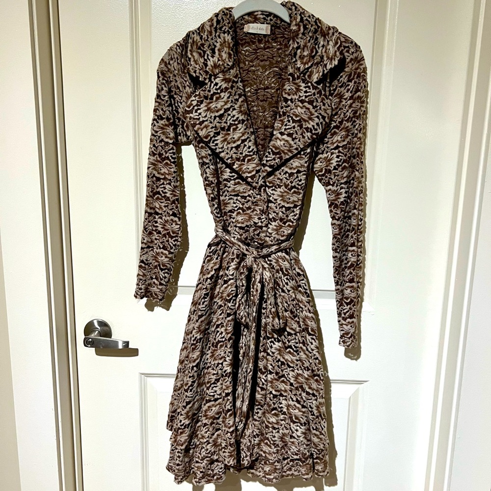 Altar’d State long sleeve coat dress